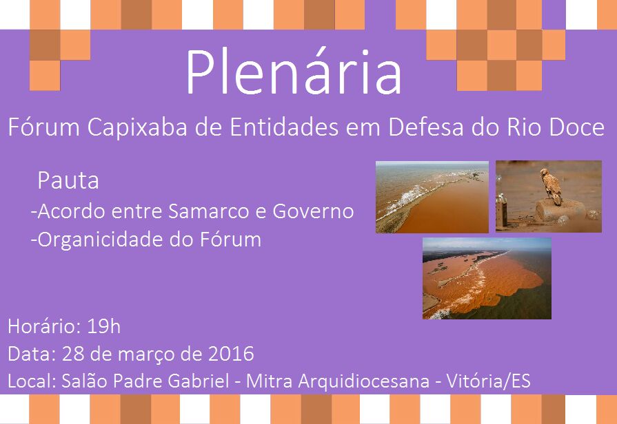 Plenária Rio Doce - 28-03-16